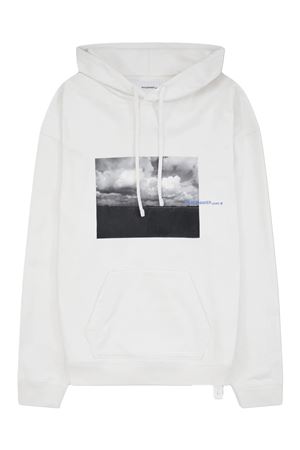 Star Print Loose Fit Hoodie White OAMC PEACEMAKER | PCM2OH01LFT00201